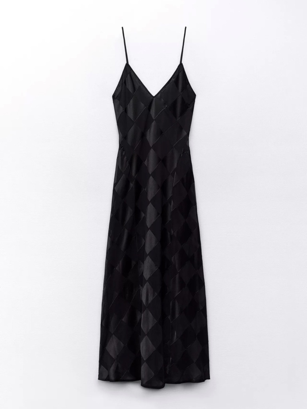 NWT Zara Black Slip Dress